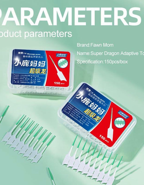 Load image into Gallery viewer, Fawnmum Soft-Picks Advanced Dental Picks 300 Count with Travel Case
