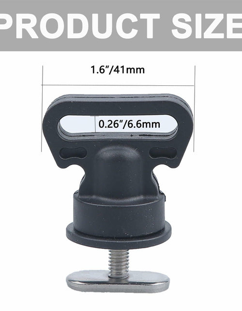 Load image into Gallery viewer, Thorn Track Mount Tie Down Eyelets M6 316 Stainless Steel Pack of 6
