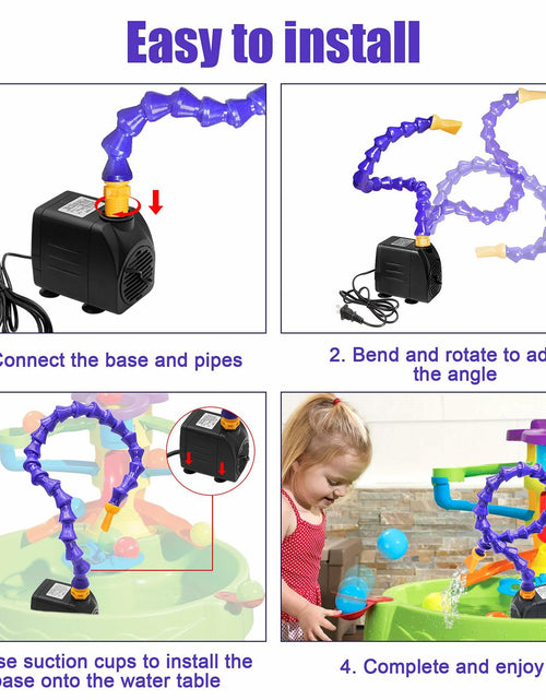 Load image into Gallery viewer, Xxzhiho Summer Water Table Pump Outdoor Game Accessory 2 Plug One Way
