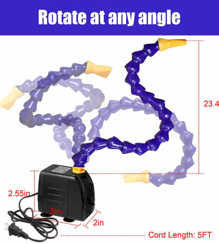 Xxzhiho Summer Water Table Pump Outdoor Game Accessory 2 Plug One Way