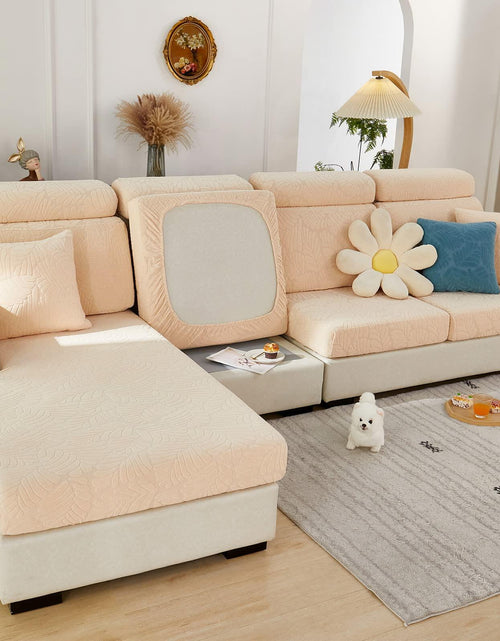 Load image into Gallery viewer, Universal Sofa Cover Stretch Slipcover Anti-Slip L Shape Large Grey
