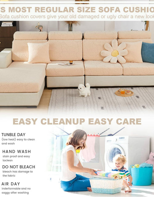 Load image into Gallery viewer, Universal Sofa Cover Stretch Slipcover Anti-Slip L Shape Large Grey
