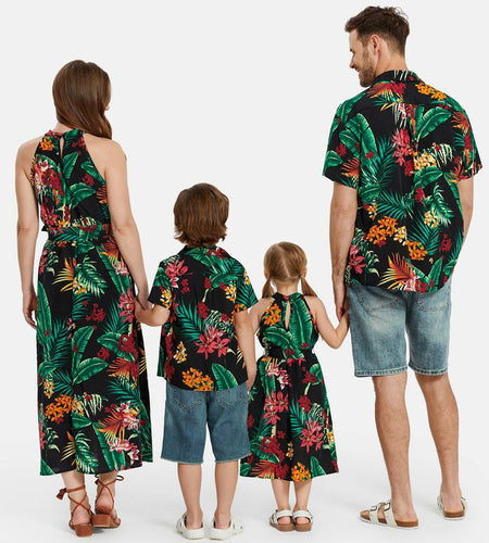 PATPAT Baby Girl Tropical Floral Romper Dress Light Blue Size 3-6M