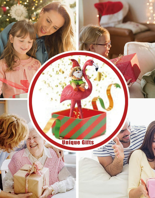 Load image into Gallery viewer, Goodeco Gnome and Flamingo Garden Statue - 6 * 11 Inch (Lady)
