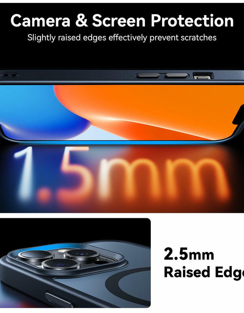 Load image into Gallery viewer, Opxyl Magnetic iPhone 13 Pro Max Case MagSafe Compatible Black 16FT Drop Prot
