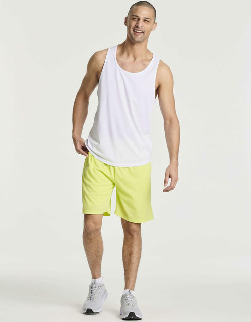 Load image into Gallery viewer, Mens Big and Tall 3 Pack 2-in-1 Gym Shorts Compression Liner Size 4X
