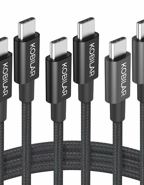 Load image into Gallery viewer, Kobilar USB C to USB C Cable 60W Fast Charging 3 Pack Multi-Length
