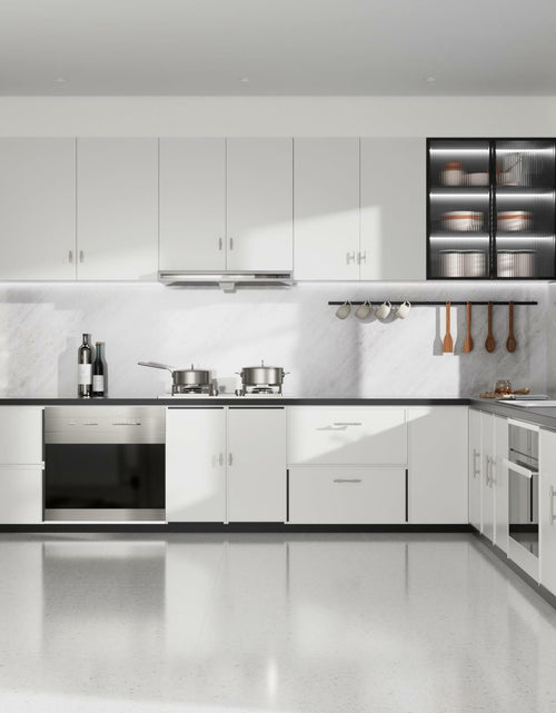 Load image into Gallery viewer, homdiy Brushed Nickel Cabinet Handles 76mm 15 Pack Silver Hardware Pulls

