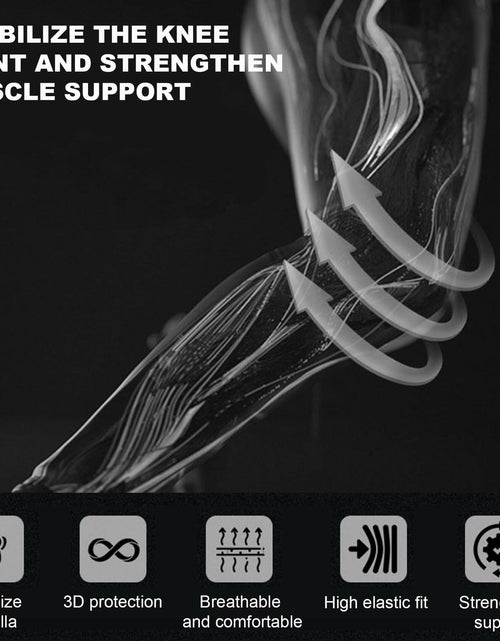 Load image into Gallery viewer, POWER GUIDANCE Fitness Knee Wraps 5mm Thickness 2 Pack Size M
