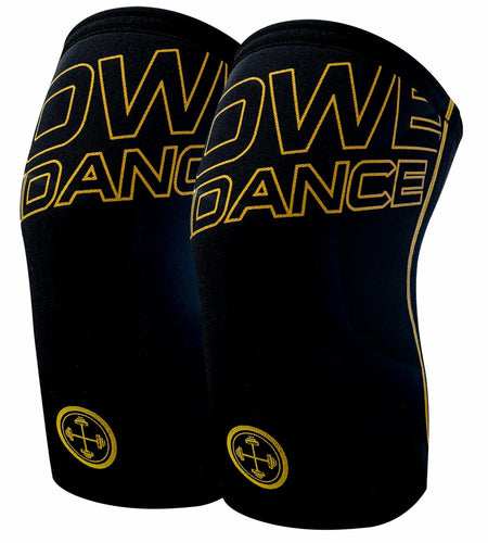 POWER GUIDANCE Fitness Knee Wraps 5mm Thickness 2 Pack Size M
