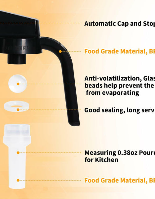 Load image into Gallery viewer, SMELHA Olive Oil Dispenser Vinegar Bottle 18.6oz 550ml Leakproof BPA Free
