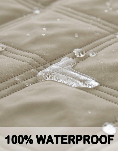 Load image into Gallery viewer, Waterproof Reversible Dog Blanket Leakproof 30x70 Brown Khaki Size 30x70
