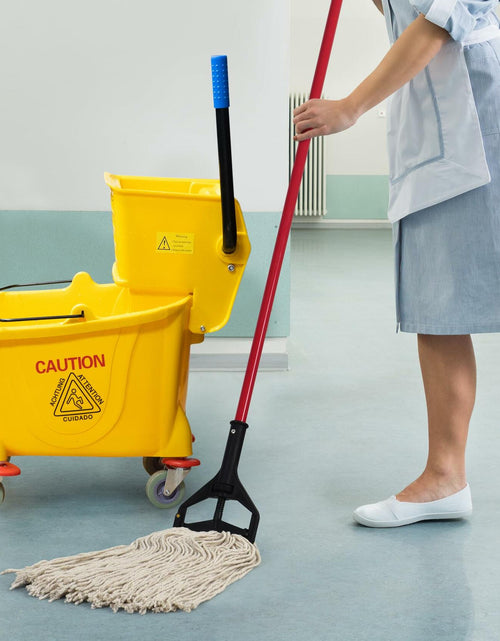 Load image into Gallery viewer, Matthew Cleaning 20oz Cotton Floor Mop Refill 6Pack White Heavy Duty
