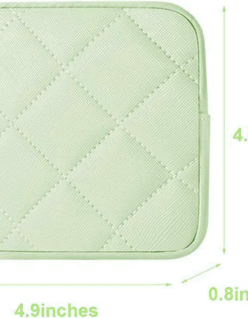 Load image into Gallery viewer, iMotion Menstrual Cup &amp; Sanitary Napkin Storage Bag Green Portable Pouch
