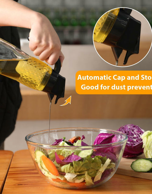 Load image into Gallery viewer, SMELHA Olive Oil Dispenser Vinegar Bottle 18.6oz 550ml Leakproof BPA Free
