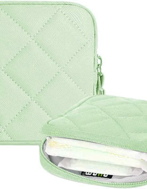 Load image into Gallery viewer, iMotion Menstrual Cup &amp; Sanitary Napkin Storage Bag Green Portable Pouch
