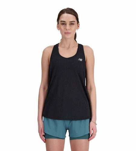 New Balance Women's Impact Run Tank, Black, Medium