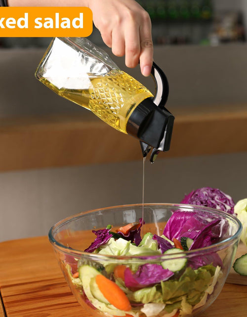 Load image into Gallery viewer, SMELHA Olive Oil Dispenser Vinegar Bottle 18.6oz 550ml Leakproof BPA Free
