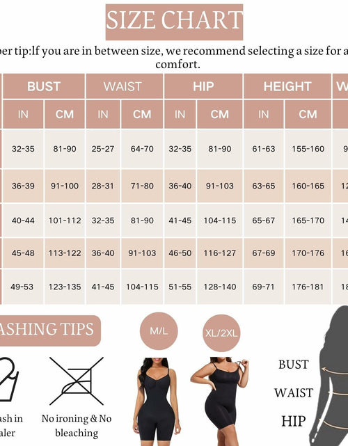 Load image into Gallery viewer, Reatowrol Seamless Tummy Control Bodysuit Body Shaper Black Size S
