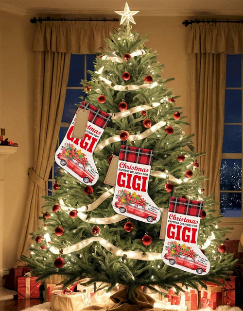 Load image into Gallery viewer, TSUYAWU Gigi Christmas Stocking Holiday Decoration 18x12 Inch
