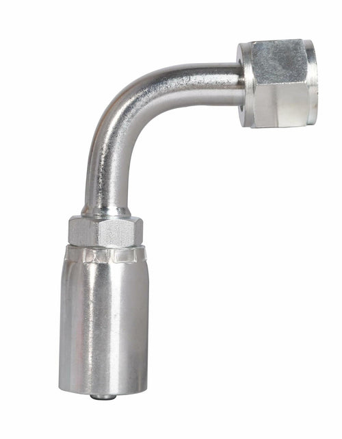 Load image into Gallery viewer, 10 pcs Hydraulic 5/16" Hose x 3/4" JIC 37° Female 90° Elbow Fittings
