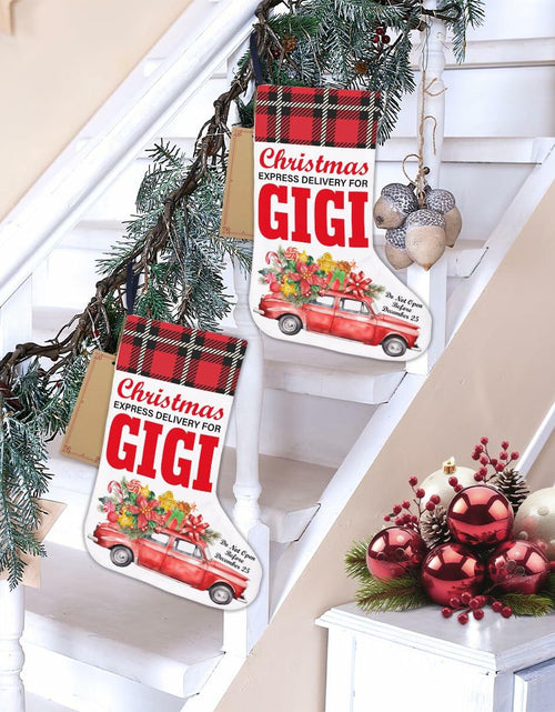 Load image into Gallery viewer, TSUYAWU Gigi Christmas Stocking Holiday Decoration 18x12 Inch
