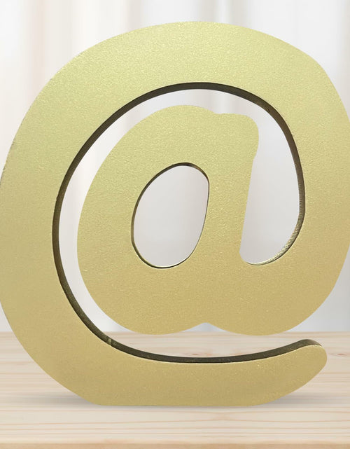 Load image into Gallery viewer, DEEZOMO 4 Inch 3D Golden Wooden Letter Z Unfinished Wood Craft Decor
