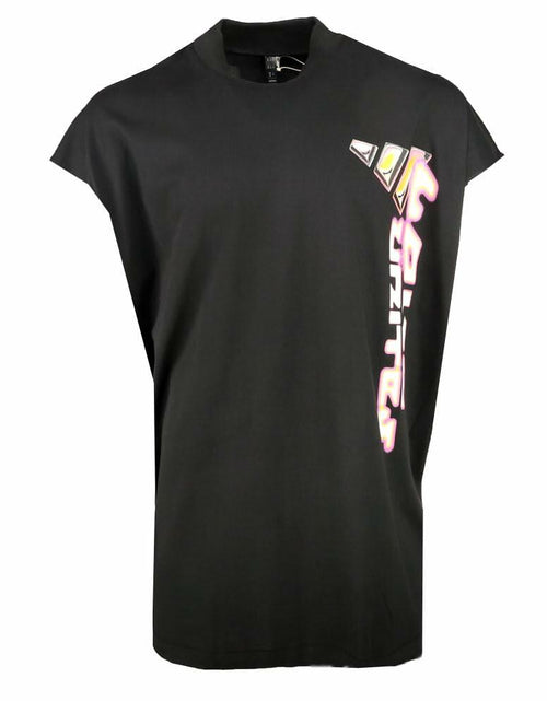 Load image into Gallery viewer, adidas Men's Pride Graphic Crop Tank Top Black Size S

