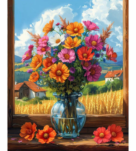 Breakfast Flatlay Paint by Numbers Kit for Adults 16x20in Without Frame
