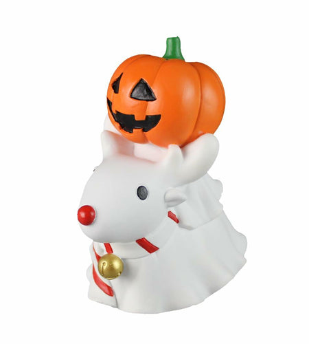 UHIWALKER Christmas Reindeer Figurine Pumpkin Home Garden Decor 0.88lb