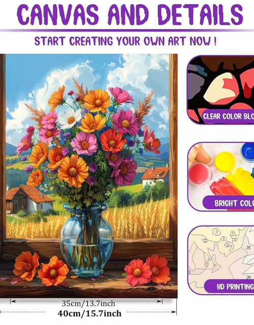 Load image into Gallery viewer, Breakfast Flatlay Paint by Numbers Kit for Adults 16x20in Without Frame
