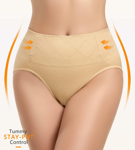 SIMIYA Shapewear Tummy Control Mid Waist Trainer Briefs Size 3XL