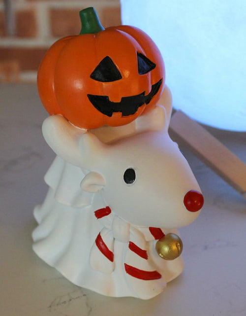 Load image into Gallery viewer, UHIWALKER Christmas Reindeer Figurine Pumpkin Home Garden Decor 0.88lb
