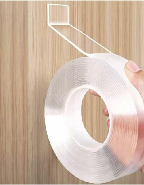 Load image into Gallery viewer, Tuqiso Double Sided Tape Heavy Duty Clear Nano Adhesive 3.28ft
