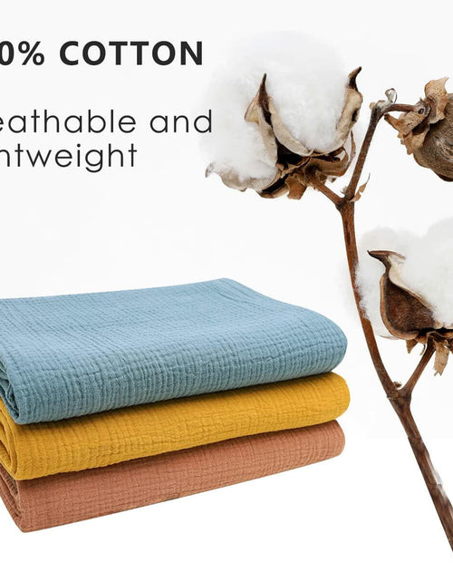 Load image into Gallery viewer, YCHWFF Muslin Baby Lounger Cover 2 Pack Organic Cotton Removable Slipcover

