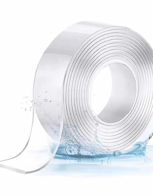 Load image into Gallery viewer, Tuqiso Double Sided Tape Heavy Duty Clear Nano Adhesive 3.28ft
