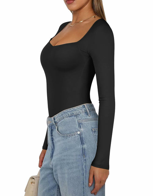 Load image into Gallery viewer, PINKMSTYLE V Neck Long Sleeve T Shirt Women Grey Size XXL
