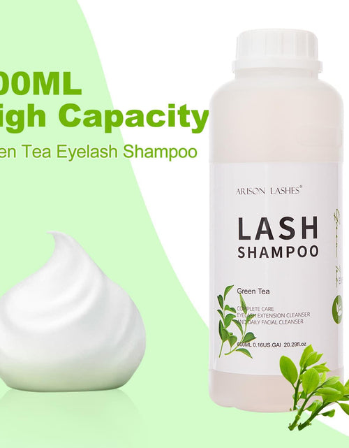 Load image into Gallery viewer, Arison Lash Extension Shampoo 150ml with Brush Gentle Eyelid Cleanser
