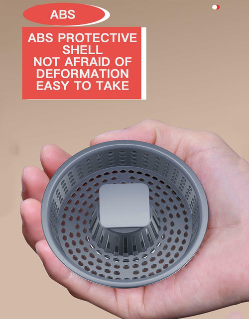 Load image into Gallery viewer, 304 Stainless Steel Sink Strainer Basket with Stopper Lid 3.5 Inch Drain Silver
