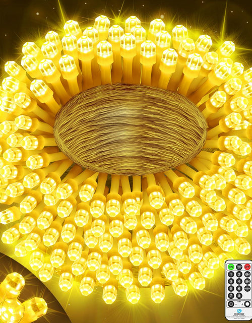 Load image into Gallery viewer, ROADAYLY 65.6FT 180 LED Halloween Fairy Lights Orange Purple Green Wire

