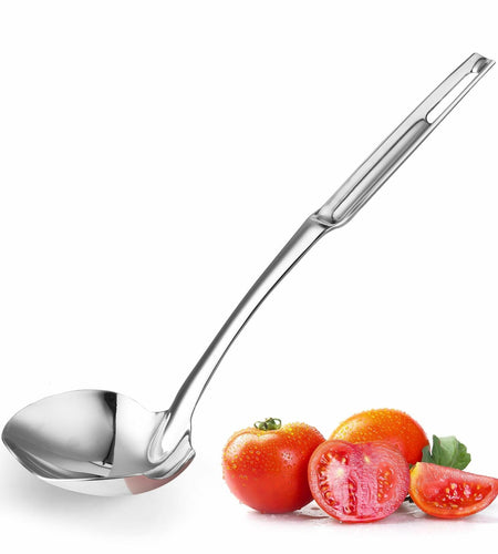 Skimmer Slotted Spoon 316L Stainless Steel 12" Heat-Proof Handle Kitchen Utensil