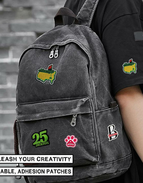 Load image into Gallery viewer, Golf Master Embroidered Patch Iron On Sew On 3 Inch for Caps Bags Hats
