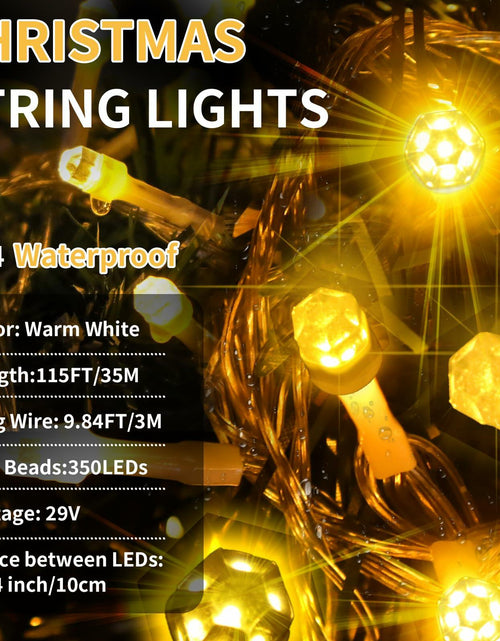 Load image into Gallery viewer, ROADAYLY 65.6FT 180 LED Halloween Fairy Lights Orange Purple Green Wire
