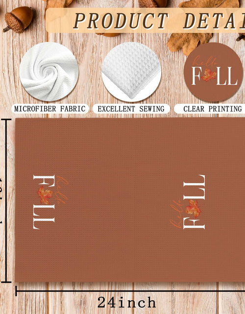 Load image into Gallery viewer, Voatok Fall Home Kitchen Dish Hand Bath Decor Erythrinus
