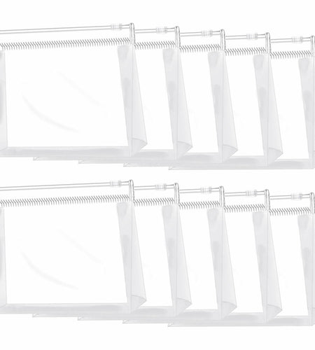 PIYIENR Clear Makeup Bag Set 5 Pcs Large PVC Waterproof Transparent Organizer