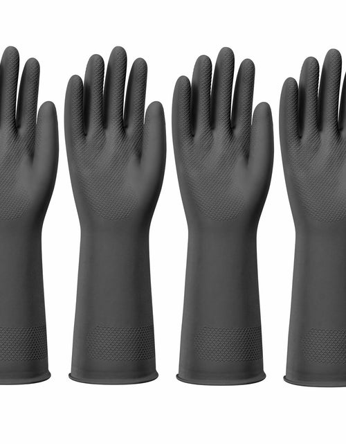 Load image into Gallery viewer, Petacffe Kitchen Cleaning Rubber Gloves Medium Non-Slip Waterproof
