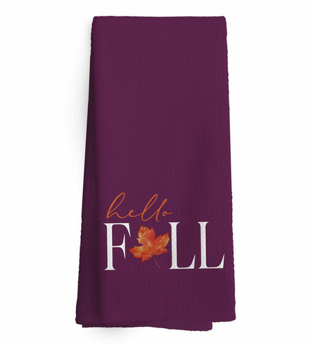 Voatok Fall Decor Towels Kitchen Bathroom Light Yellow