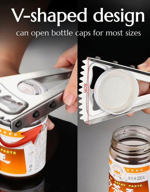 Load image into Gallery viewer, KINTEGOOD 6-in-1 Stainless Steel Bottle Opener Multi-Tool for Seniors

