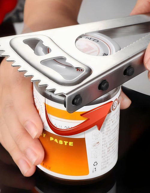 Load image into Gallery viewer, KINTEGOOD 6-in-1 Stainless Steel Bottle Opener Multi-Tool for Seniors
