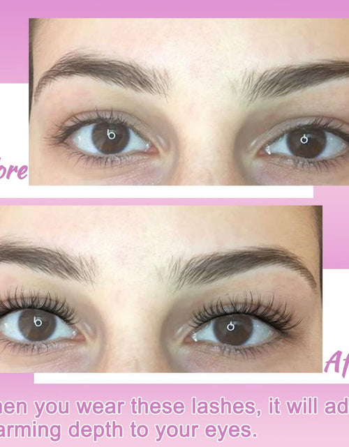 Load image into Gallery viewer, Losha Lash Extension Kit 144pcs Wispy Clusters 8-16mm C Curl Natural
